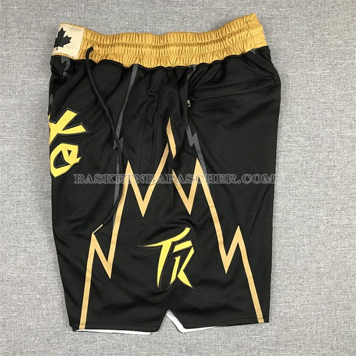 Short Tornto Raptors Ville Just Don 2021-22 Noir